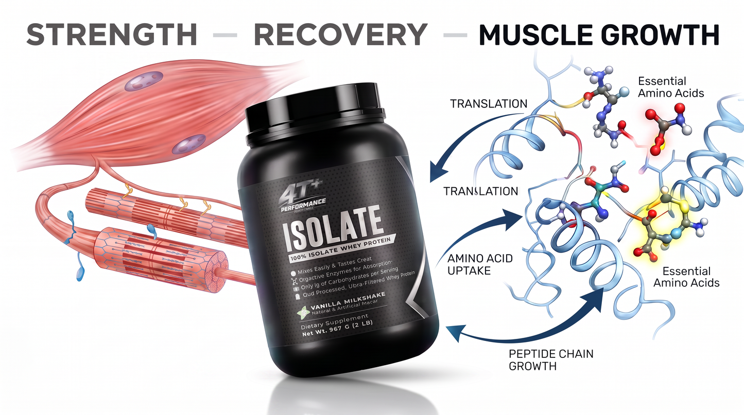 Premium 100% Whey Isolate Protein - Chocolate 2lb