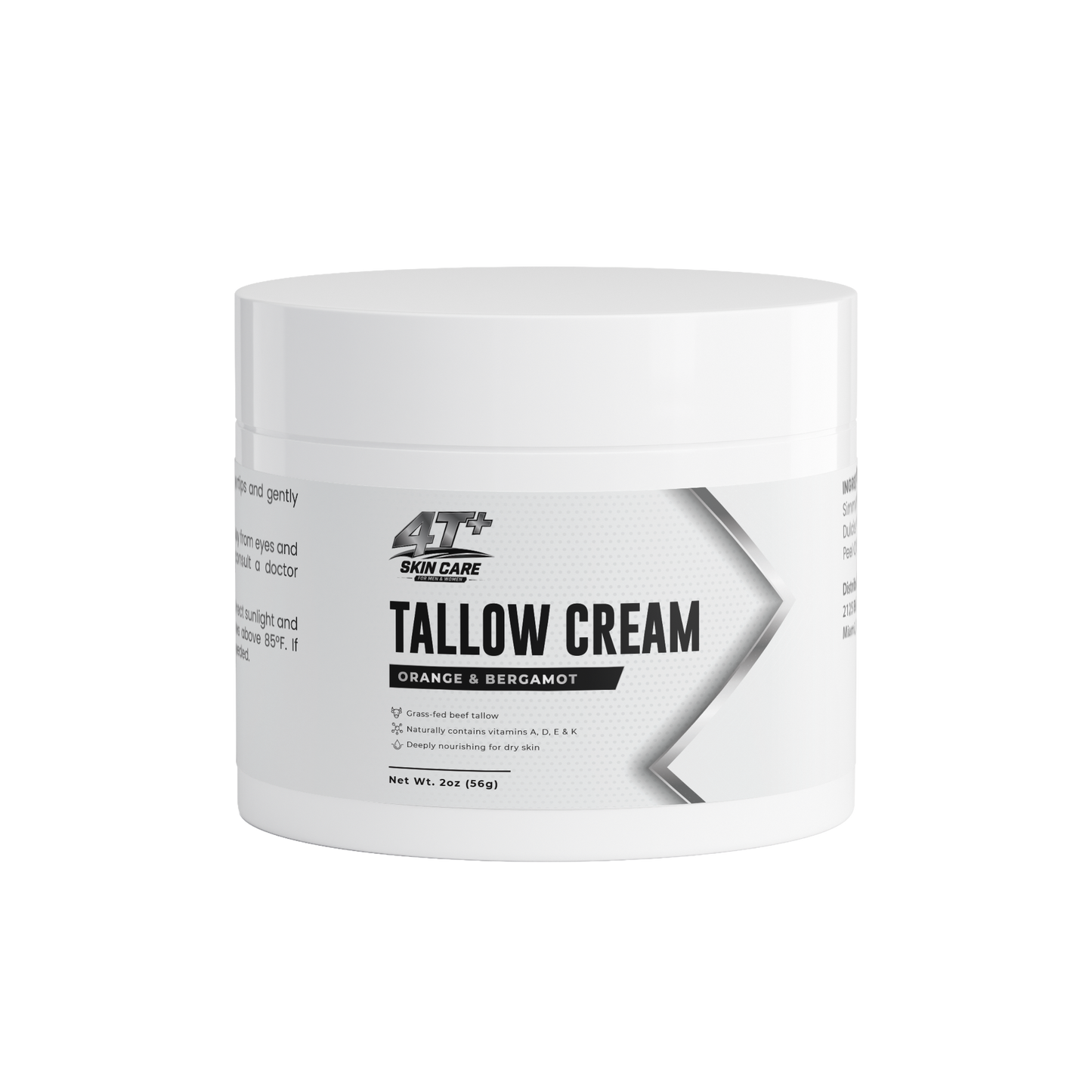 Tallow Cream Orange & Bergamot