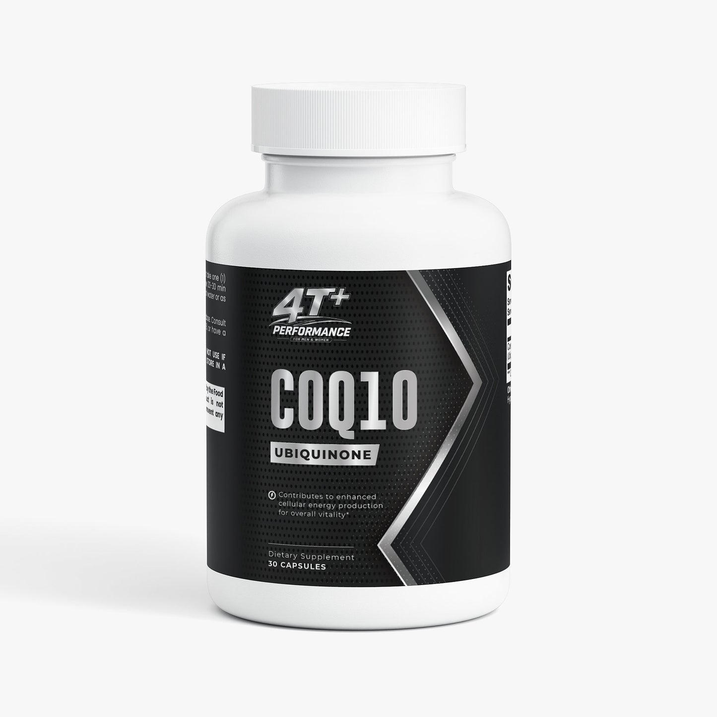 CoQ10 Ubiquinone 200mg | Cellular Energy & Antioxidant Support for Adults 40+