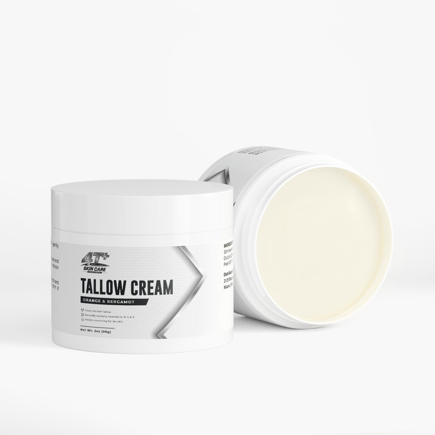 Tallow Cream Orange & Bergamot