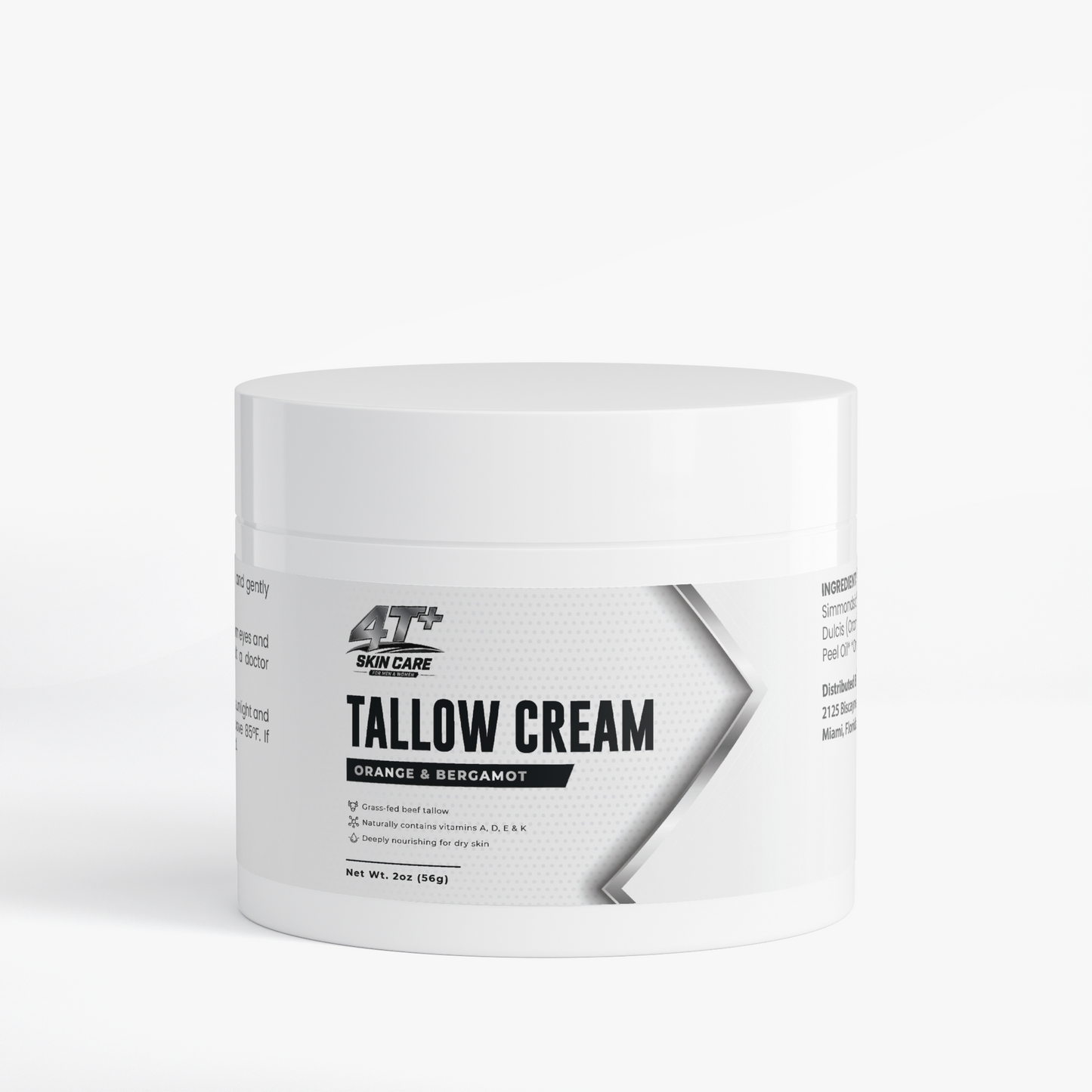 Tallow Cream Orange & Bergamot