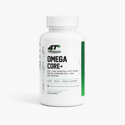 Omega-3 Fish Oil | EPA 180mg + DHA 120mg | Heart, Brain & Vision Support for Adults 40+