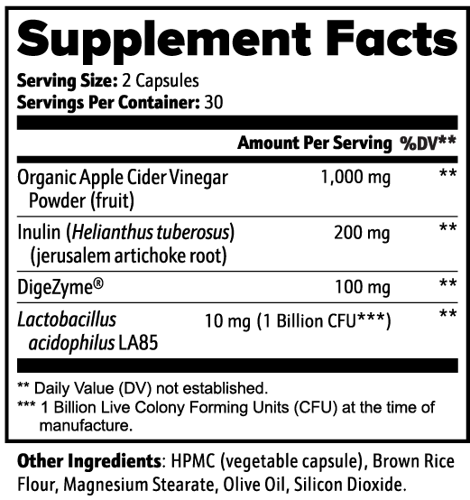 Gut Health Formula | Probiotics, Prebiotics Fiber & Digestive Enzymes for Adults 40+
