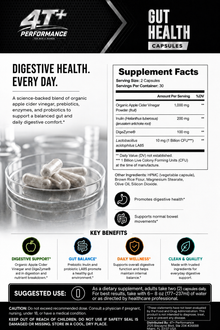 Gut Health Formula | Probiotics, Prebiotics Fiber & Digestive Enzymes for Adults 40+