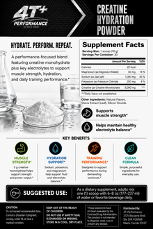 Creatine Monohydrate - Hydration Powder (Bundles)
