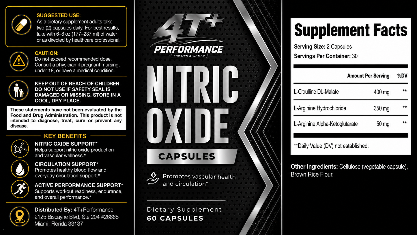 Nitric Oxide Boost Formula