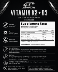 Vitamin D3 + K2 Formula