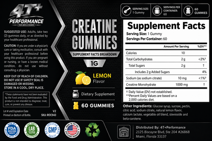 Creatine Monohydrate Gummies