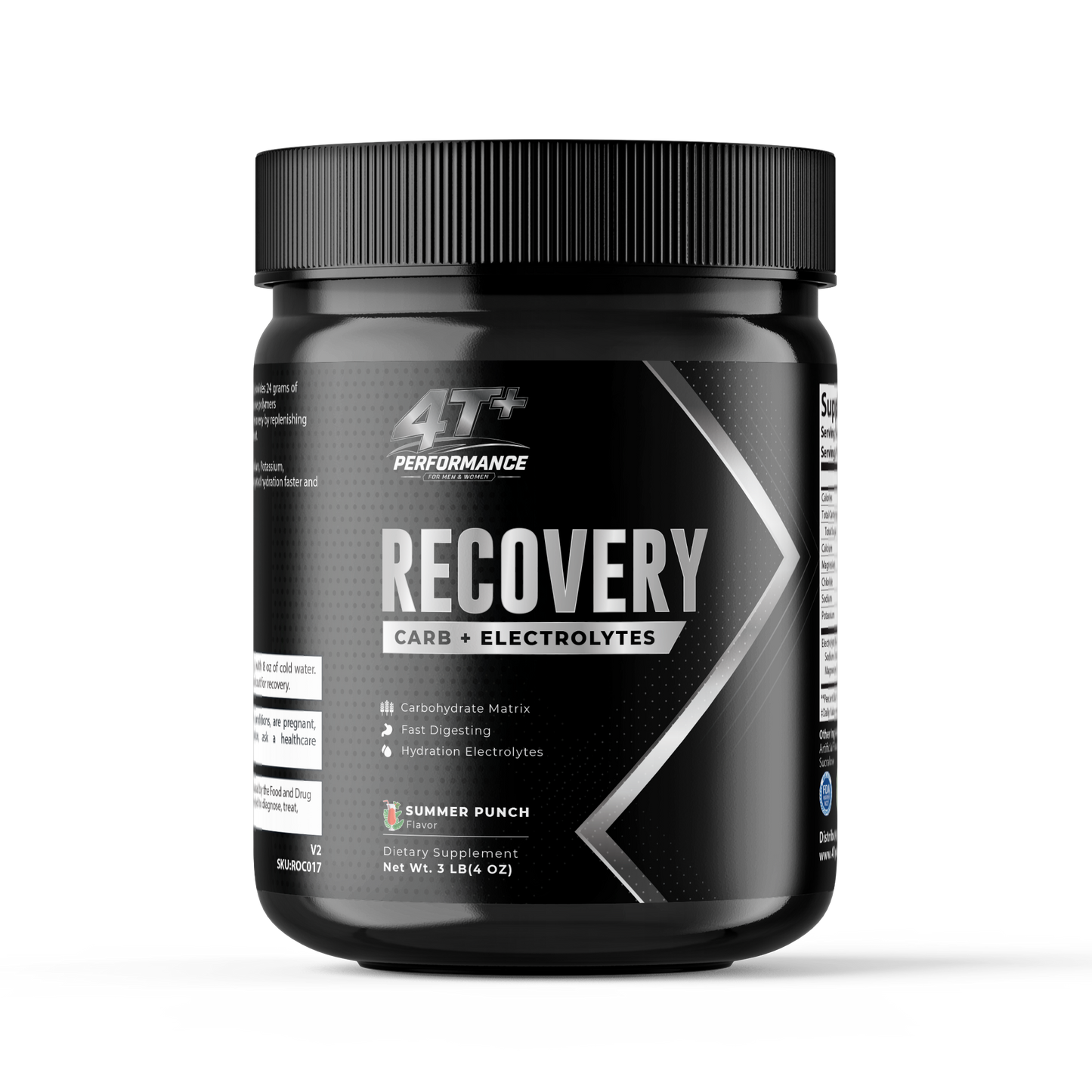 Recovery Carb + Electrolytes Formula