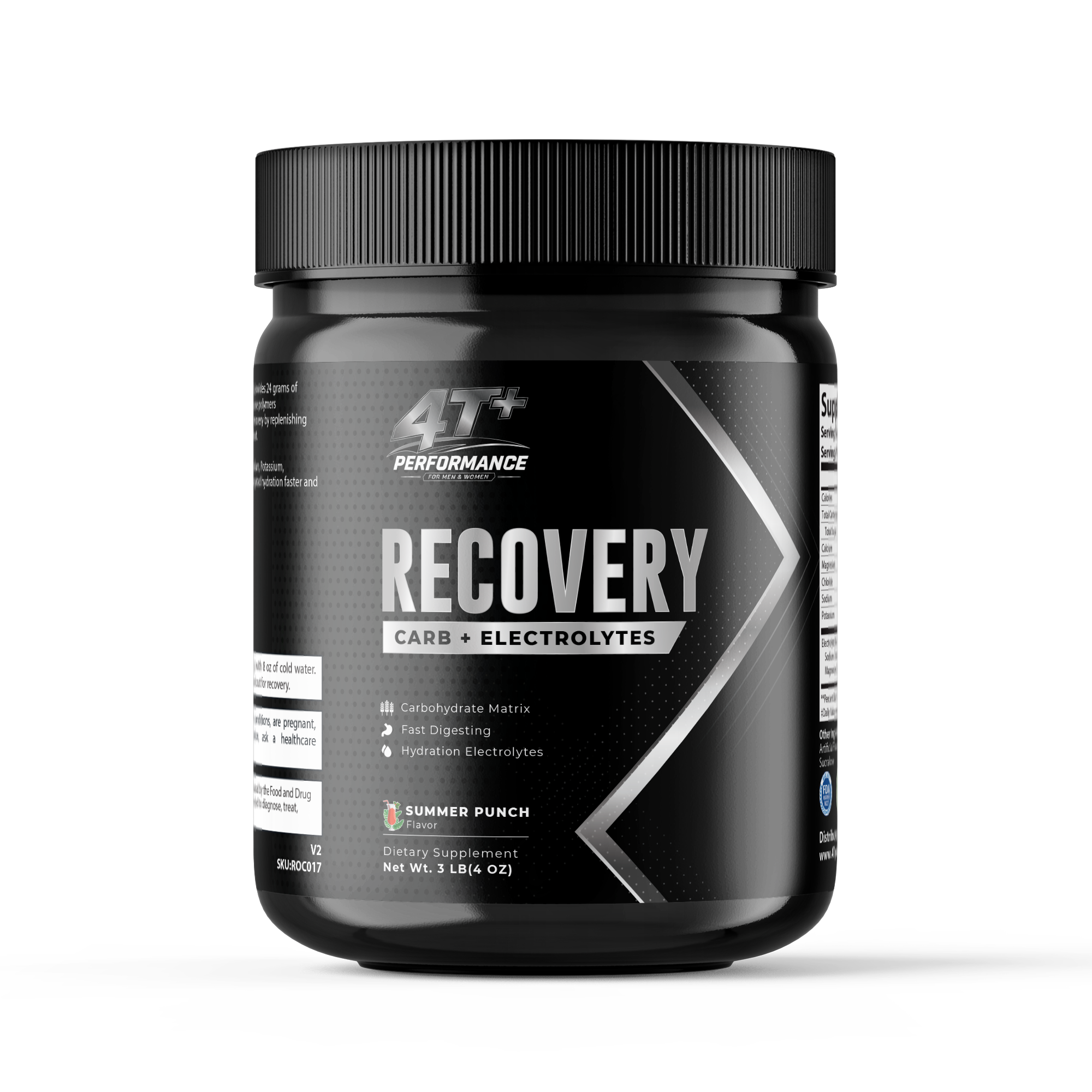 Recovery Carb + Electrolytes Formula